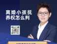 离婚孩子抚养权怎么判？