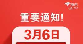 定了!京东百亿补贴3月6日晚8点  全面上线